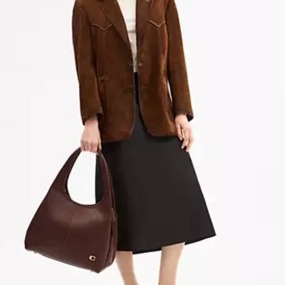 NWT ✅ Coach LANA Shoulder Bag CM544 MAPLE ⭐ NWT & DUST BAG - Picture 3 of 16